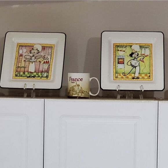 BRUNELLI Large Dinner Plates   - Picture 8 of 8